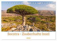 Produktbild: Socotra - Zauberhafte Insel (Tischkalender 2026 DIN A5 quer), CALVENDO Monatskalender