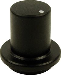 Produktbild: Cliff FCR7172 FCR7172 Drehknopf Schwarz (&Oslash; x H) 23mm x 17mm 1St.