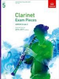 Produktbild: Clarinet Exam Pieces 20142017, Grade 5 Part