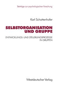 Produktbild: Selbstorganisation und Gruppe