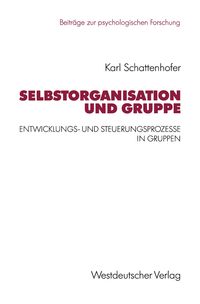 Produktbild: Selbstorganisation und Gruppe