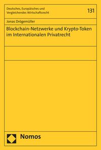 Produktbild: Blockchain-Netzwerke und Krypto-Token im Internationalen Privatrecht