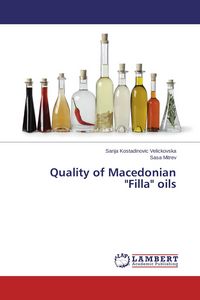 Produktbild: Quality of Macedonian "Filla" oils