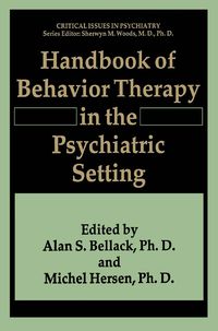 Produktbild: Handbook of Behavior Therapy in the Psychiatric Setting