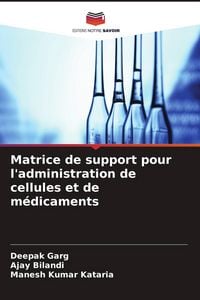 Produktbild: Matrice de support pour l'administration de cellules et de m&eacute;dicaments