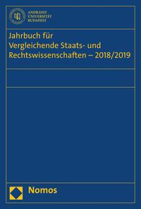 Produktbild: Jahrbuch f&uuml;r Vergleichende Staats- und Rechtswissenschaften - 2018/2019