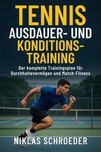 Produktbild: Tennis Ausdauer- & Konditionstraining: Der komplette Trainingsplan f&uuml;r Durchhalteverm&ouml;gen und Match-Fitness