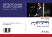 Produktbild: Cost of Capital and Performance(Relationship Study of Indian Company)