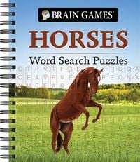 Produktbild: Brain Games - Horses Word Search Puzzles