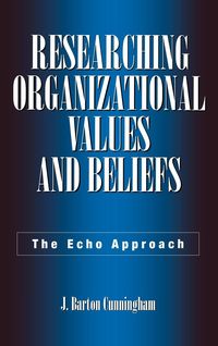 Produktbild: Researching Organizational Values and Beliefs