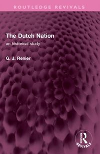 Produktbild: Renier, G: Dutch Nation