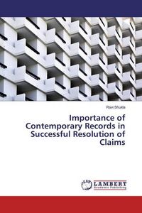 Produktbild: Shukla, R: Importance of Contemporary Records in Successful