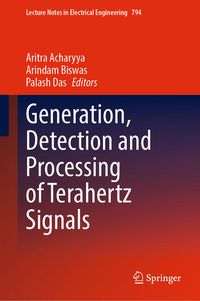 Produktbild: Generation, Detection and Processing of Terahertz Signals