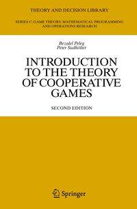 Produktbild: Introduction to the Theory of Cooperative Games