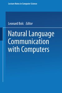Produktbild: Natural Language Communication with Computers
