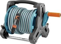 Produktbild: GARDENA 08010-20 Classic 10 Set Gartenschlauchtrommel 13 mm 10 m 1/2 Zoll 1 St. Schwarz, T&uuml;rkis, Orange