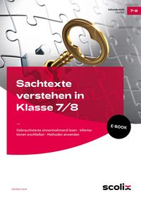 Produktbild: Sachtexte verstehen in Klasse 7/8