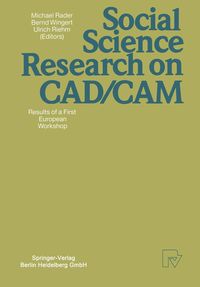 Produktbild: Social Science Research on CAD/CAM