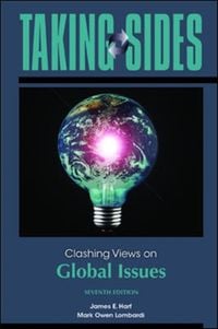 Produktbild: Harf, J: Clashing Views on Global Issues