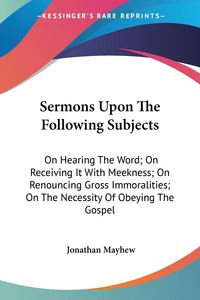 Produktbild: Sermons Upon The Following Subjects
