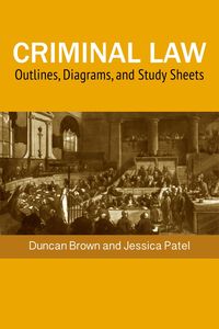 Produktbild: Criminal Law: Outlines, Diagrams, and Exam Study Sheets