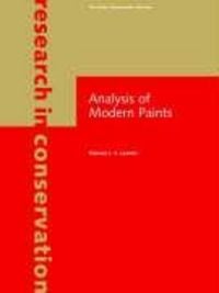 Produktbild: Analysis of Modern Paints