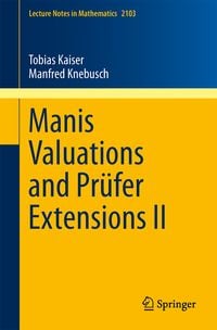 Produktbild: Manis Valuations and Pr&uuml;fer Extensions II