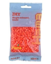 Produktbild: Hama&reg; B&uuml;gelperlen Perlen, orange, 1.000 St&uuml;ck.