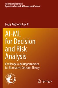 Produktbild: AI-ML for Decision and Risk Analysis
