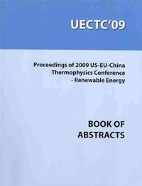 Produktbild: Inaugural Us-Eu-China Thermophysics Conference-Renewable Energy-Abstracts Book Plus CD