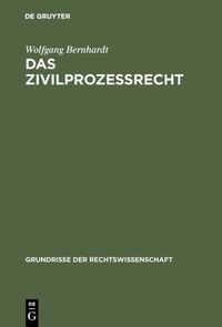Produktbild: Das Zivilproze&szlig;recht