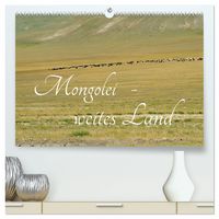 Produktbild: Mongolei - weites Land (hochwertiger Premium Wandkalender 2027 DIN A2 quer), Kunstdruck in Hochglanz