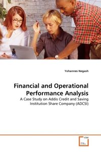 Produktbild: Negash, Y: Financial and Operational Performance Analysis