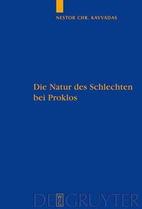 Produktbild: Die Natur des Schlechten bei Proklos