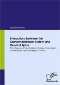 Produktbild: Interactions between the Craniomandibular System and Cervical Spine