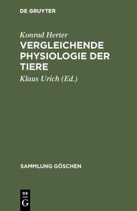 Produktbild: Vergleichende Physiologie der Tiere