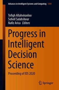 Produktbild: Progress in Intelligent Decision Science