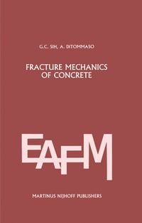 Produktbild: Fracture mechanics of concrete: Structural application and numerical calculation