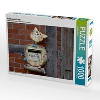 Produktbild: CALVENDO Puzzle Briefkasten-Katze | 1000 Teile Lege-Gr&ouml;&szlig;e 64x48cm Foto-Puzzle f&uuml;r gl&uuml;ckliche Stunden