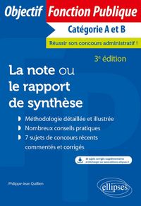 Produktbild: La note ou le rapport de synth&egrave;se