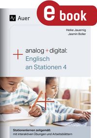 Produktbild: Analog + digital Englisch an Stationen 4