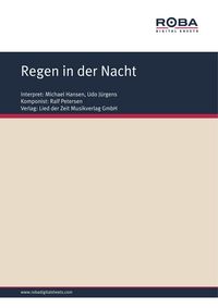 Produktbild: Regen in der Nacht