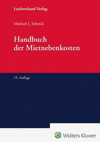 Produktbild: Handbuch der Mietnebenkosten