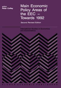 Produktbild: Main Economic Policy Areas of the EEC &mdash; Towards 1992