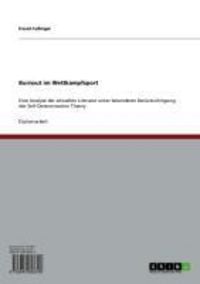 Produktbild: Burnout im Wettkampfsport