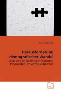 Produktbild: Gr&uuml;nwald, V: Herausforderung demografischer Wandel