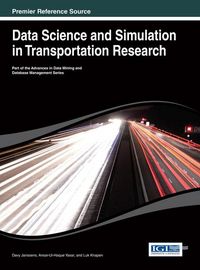 Produktbild: Data Science and Simulation in Transportation Research