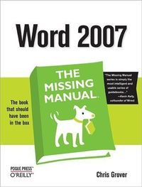 Produktbild: Word 2007: The Missing Manual