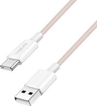 Produktbild: LogiLink USB-C&reg; Kabel USB 2.0 USB-A Stecker, USB-C&reg; Stecker 1.5m Rosa CU0325