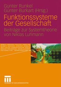 Produktbild: Funktionssysteme der Gesellschaft